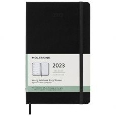 Ежедневник Moleskine CLASSIC WKNT А5 датированный 72 л в линейку черный